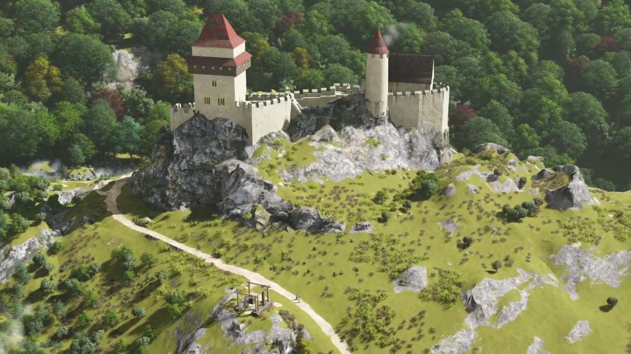 Osek – zamek Rýzmburk