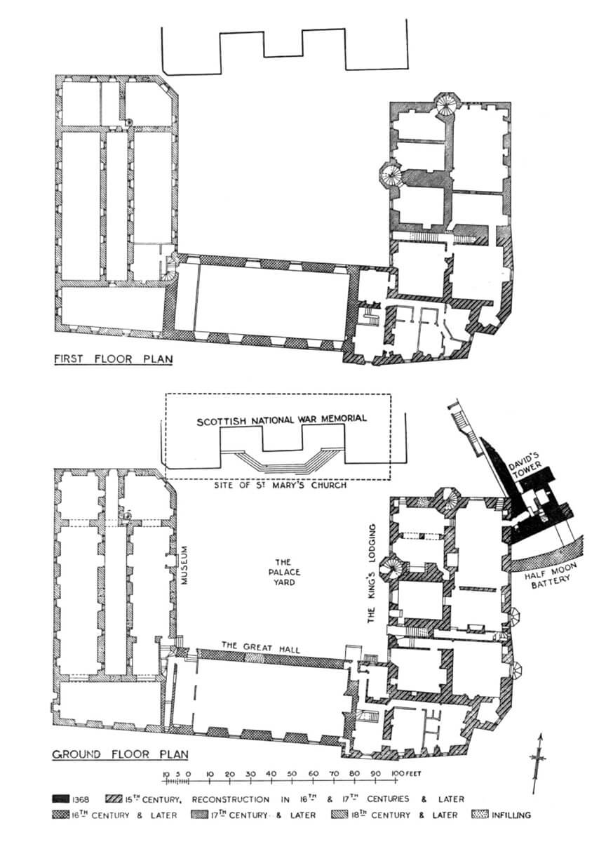 Edinburgh Castle Plan 04 